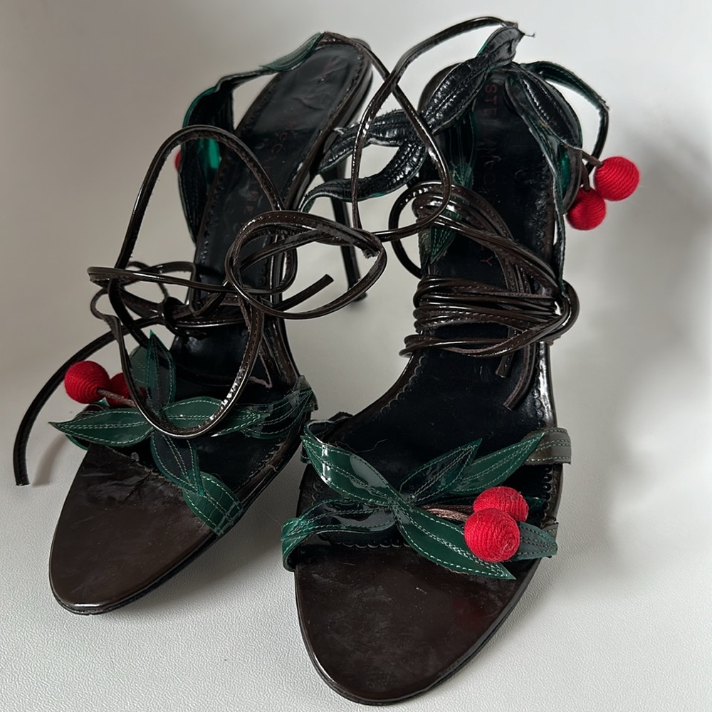 Stella McCartney Cherry Sandals 41 - Picture 2 of 8
